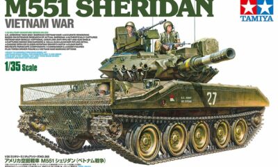 1:35 Scale Tamiya M551 Sheridan - Vietnam Model Kit