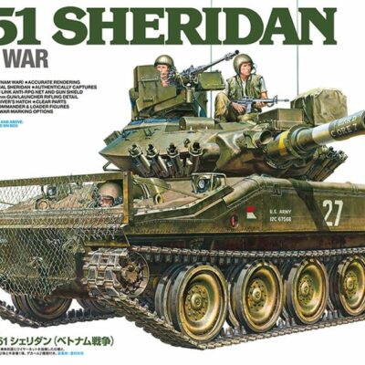 1:35 scale Tamiya M551 Sheridan - Vietnam Model Kit