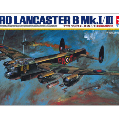 1:48 scale Tamiya Avro Lancaster B Mk.I/III Model Kit