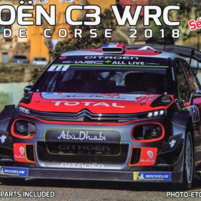 1:24 Scale Belkits Citroen C3 WRC Corsica 2018