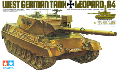 1:35 Scale Tamiya West German Leopard A4 Model Kit