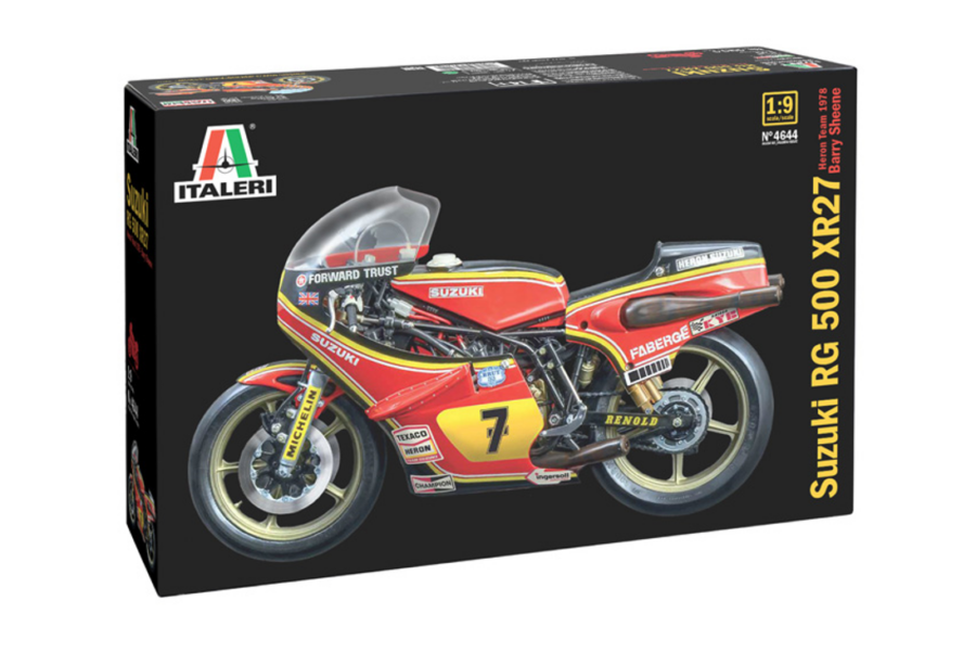 1:9 Scale Suzuki RG 500 XR27 (Team Heron, Barry Sheene) 1978