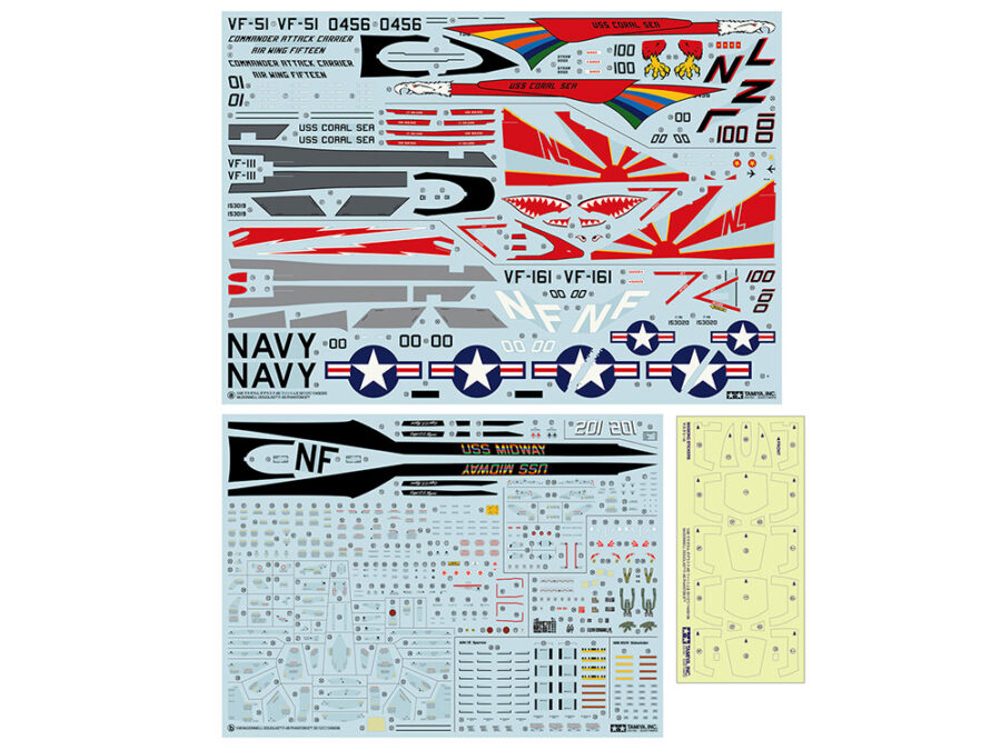 1:48 Scale Tamiya McDonnell Douglas F-4B Phantom II Model Kit - Image 12