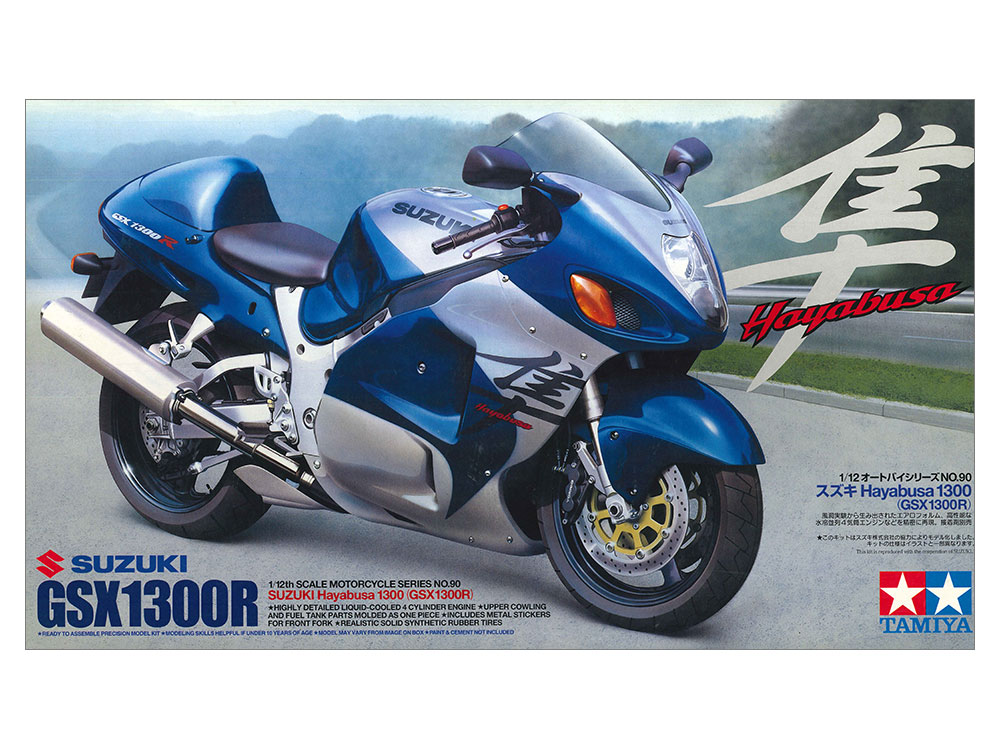 1:12 Scale Tamiya Suzuki GSX1300R Hayabusa Bike Model Kit