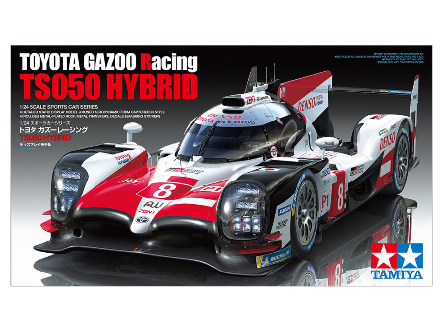 1:24 Scale Tamiya Toyota GAZOO Racing TS050 HYBRID Model Kit