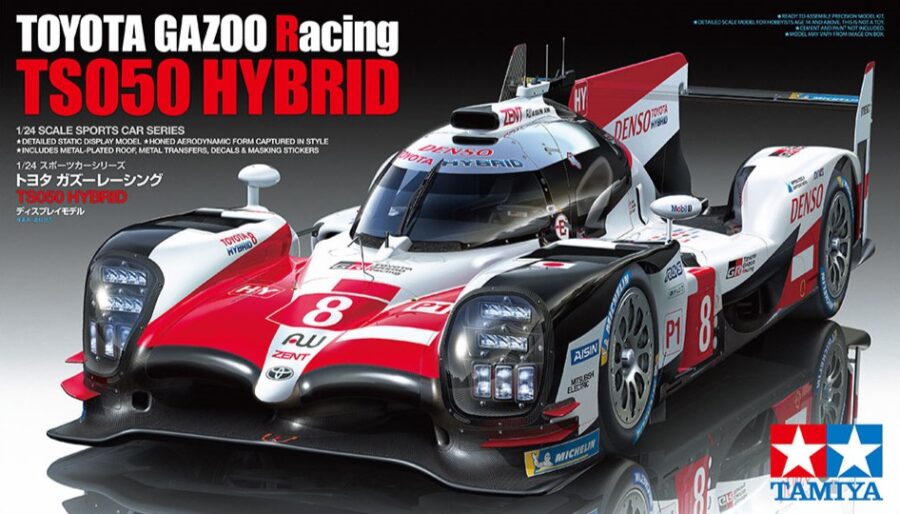 1:24 Scale Tamiya Toyota GAZOO Racing TS050 HYBRID Model Kit