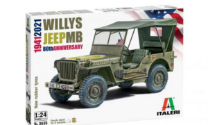 1:24 Scale Italeri Willys Jeep MB