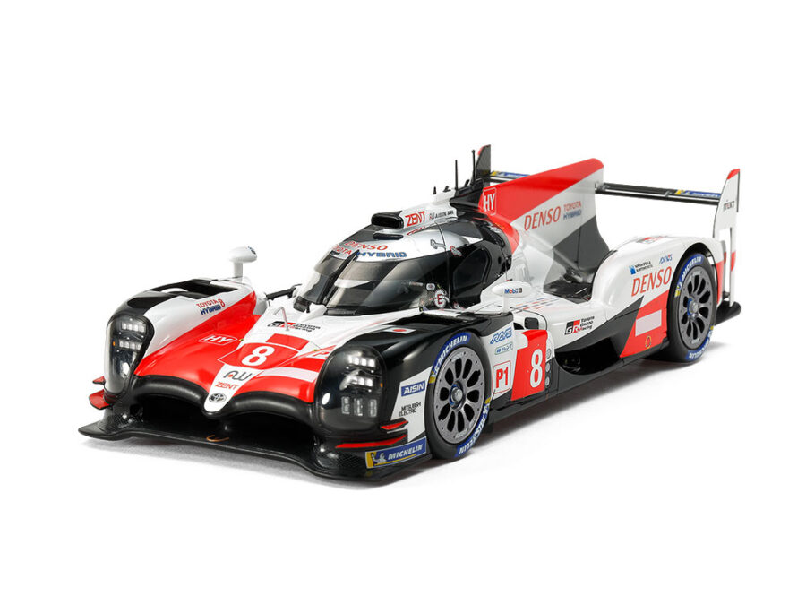 1:24 Scale Tamiya Toyota GAZOO Racing TS050 HYBRID Model Kit - Image 2
