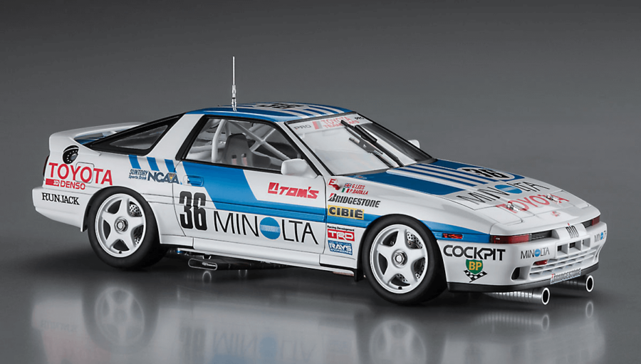 1:24 Scale 1988 Hasegawa Minolta Toyota A70 Supra Turbo - Image 2