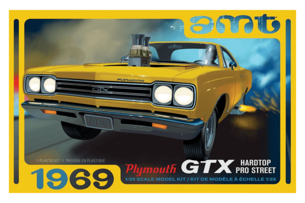 1:25 Scale AMT 1965 Plymouth HTX Hardtop Pro Model Kit