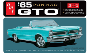 1:25 Scale AMT 1965 Pontiac GTO Model Kit