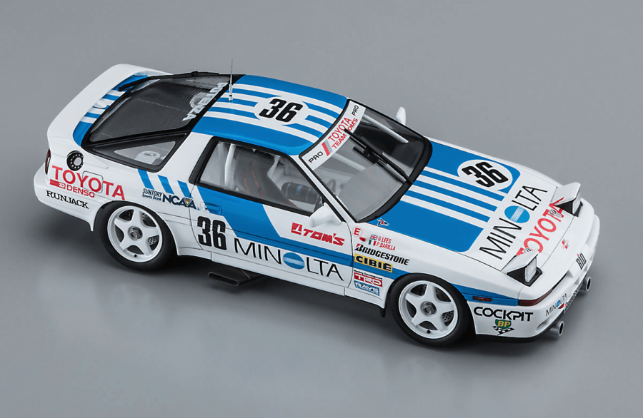 1:24 Scale 1988 Hasegawa Minolta Toyota A70 Supra Turbo - Image 4