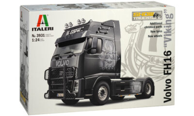 1:24 Scale Italeri Volvo FH16 XXL "Viking" Truck Model Kit