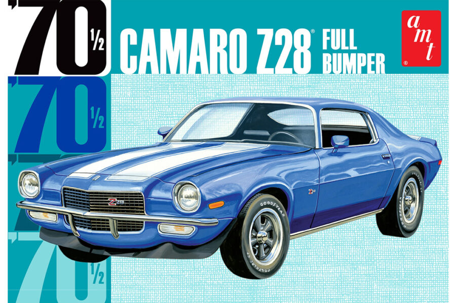 1:25 Scale AMT 1970 Chevy Camaro Z28 - FULL BUMPER Model Kit