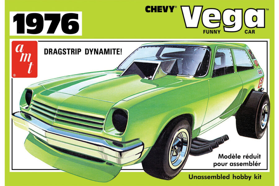 1:25 Scale AMT 1976 Chevy Vega Funny Car Model Kit
