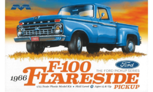 1:25 Scale Moebius Ford F-100 Flareside Pickup Truck Model Kit
