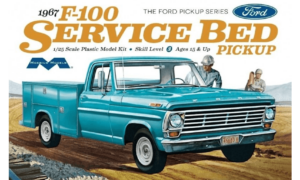 1:25 Scale Moebius Ford F-100 Service Bed Pickup Truck Model Kit
