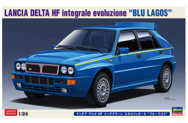 1:24 Scale Hasegawa Lancia Delta HF Integrale Evo