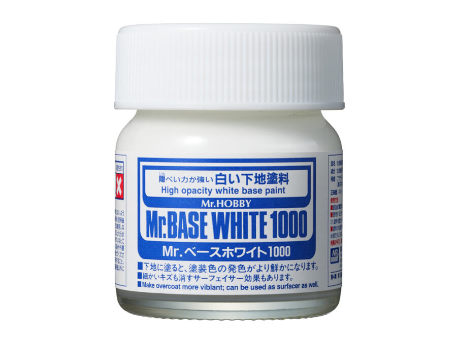 Mr.Hobby Surfacer 1000/1500 40ml Jar - By Hand/Airbrush - Image 2