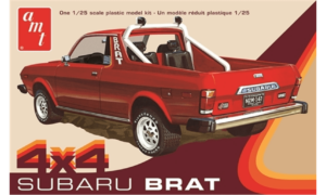1:25 Scale AMT 1978 Subaru Brat Pickup Model Kit