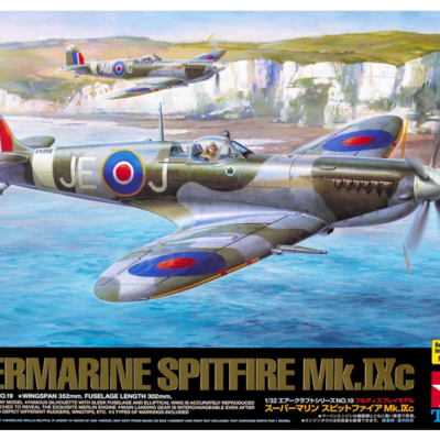 1:32 scale Tamiya Supermarine Spitfire Mk.IXc Plane Model Kit