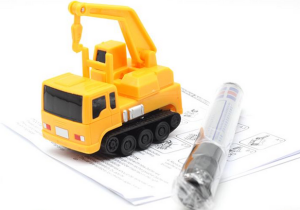 Inductive Cars Crane Truck Kit