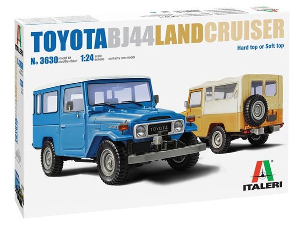 1:24 Scale Italeri Toyota BJ-44 Land Cruiser Model Kit