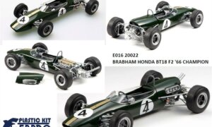 1:20 Scale Ebbro Brabham Honda BT18 F2 '66 Champion Model Car Kit