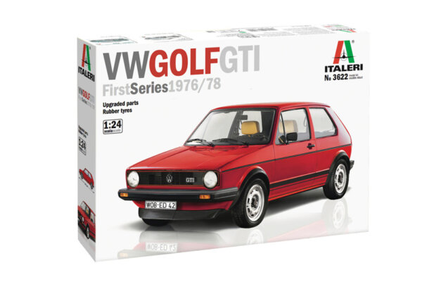1:24 Scale Italeri Volkswagen Golf GTI MK1 Rabbit Model Kit