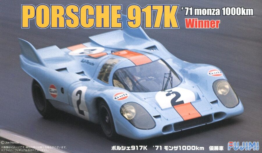 1:24 Scale Fujimi Porsche 917K '71 Monza 1000km Winner Model Kit