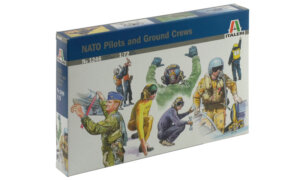 1:72 Scale Italeri Diorama Models - NATO Pilots and Ground Crews