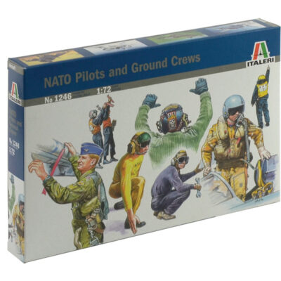 1:72 scale Italeri Diorama Models - NATO Pilots and Ground Crews