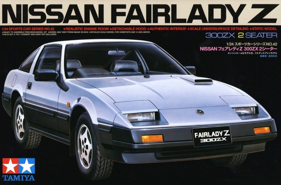 1:24 Scale Tamiya Nissan 300ZX 2 Seater Model Kit