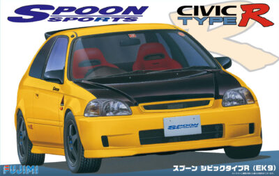 1:24 Scale Fujimi Honda Civic EK9 Type R Spoon Sports Model Kit