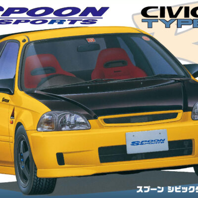 1:24 Scale Fujimi Honda Civic EK9 Type R Spoon Sports Model Kit