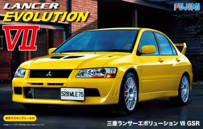 1:24 Scale Fujimi Mitsubishi Lancer Evolution VII GSR Model Kit