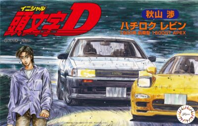 1:24 Scale Fujimi Initial-D Wataru Akiyama Toyota AE86 Levin Model Kit