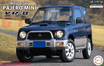 1:24 Scale Mitsubishi Pajero Mini VRII 1994 Model Kit