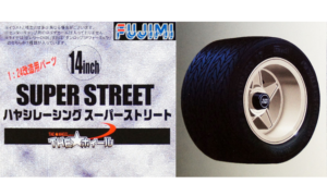 1:24 Scale Fujimi Hayashi Racing Super Street Wheels & Tyres Set