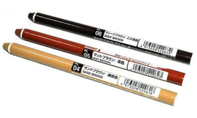 Mr.Hobby Mr.Weathering Liner Colour Set - Mud