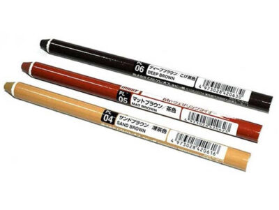 Mr.Hobby Mr.Weathering Liner Colour Set - Mud
