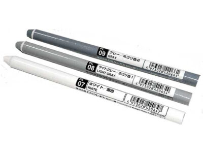Mr.Hobby Mr.Weathering Liner Colour Set - Snow