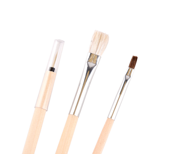 Tamiya Modelling Brushes - 3 Pack Basic Set