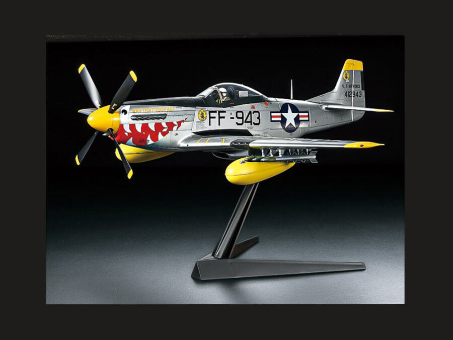1:32 Scale Tamiya North American F-51D Mustang Korean War Model Kit - Image 13