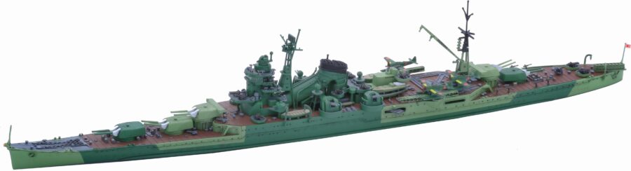 1:700 Scale Fujimi IJN Heavy Cruiser Ibuki Model Kit - Image 2
