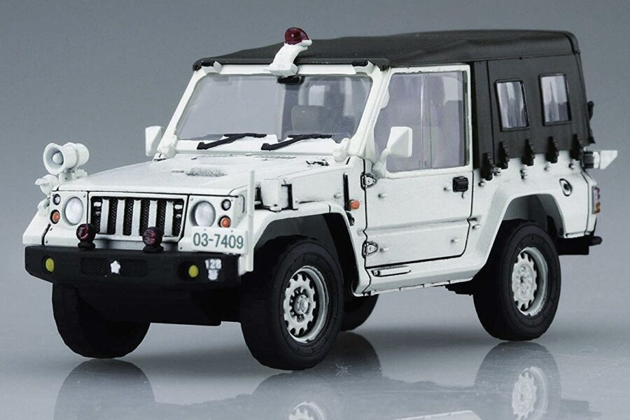 1:72 Scale Fujimi JGSDF 1/2t Truck Military Police Unit Model Kit - Image 2