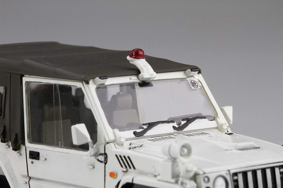 1:72 Scale Fujimi JGSDF 1/2t Truck Military Police Unit Model Kit - Image 4