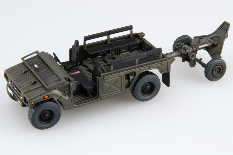 1:72 Scale Fujimi JGSDF Artillery Tractor/120mm MO-120-RT Model Kit - Image 3