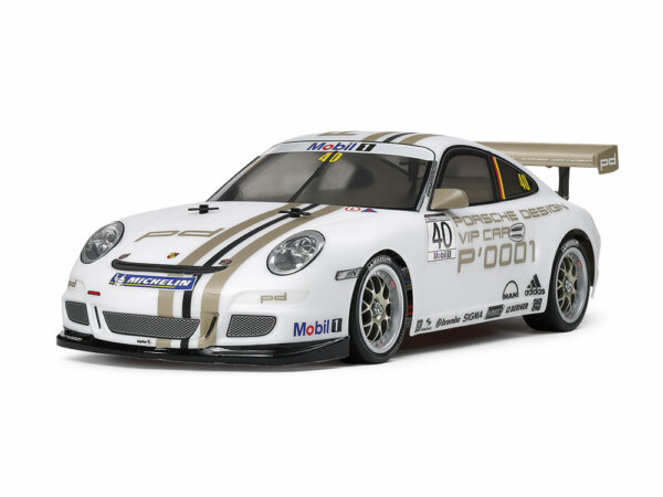 1:10 Scale Tamiya Porsche 911 GT3 CUP VIP 2008 (TT-01 Type-E) Radio Control Kit