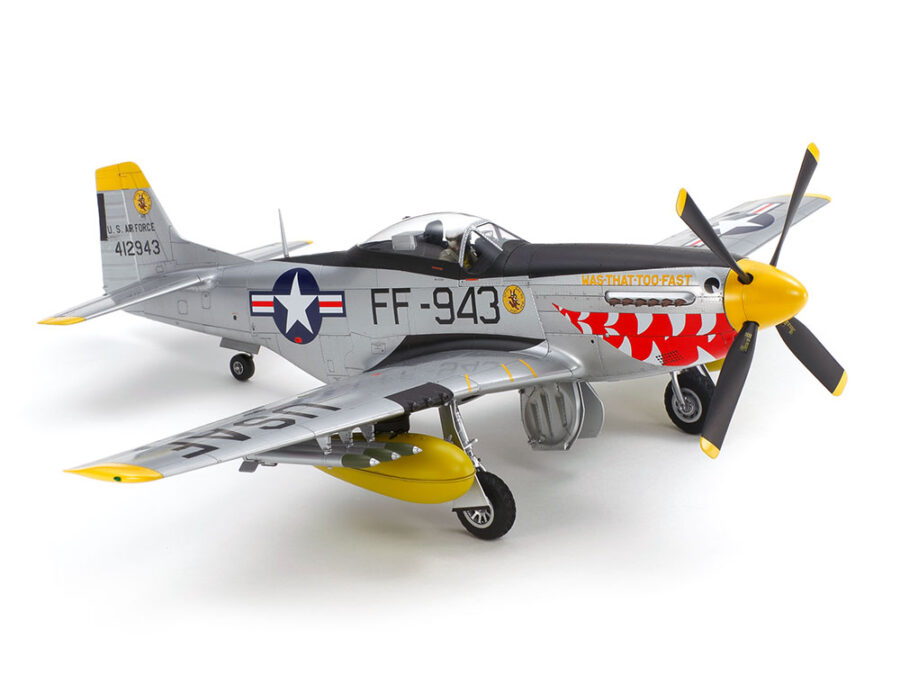 1:32 Scale Tamiya North American F-51D Mustang Korean War Model Kit - Image 2